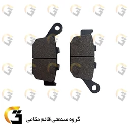 لنت دیسکی ترمز عقب موتور سیکلت کد 1055 مناسب برای همتاز بلنتا Z249 و BLENTA Z1 همتاز موتور