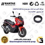 کاسه نمد کمک جلو موتورسیکلت کد 13143105 مناسب برای همتاز ای دی وی HAMTAZ ADV 150 (طرح ADV) همتاز موتور